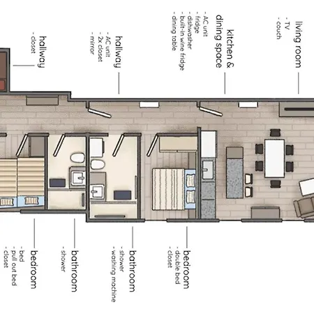 Appartement Gloria - Rebecca
